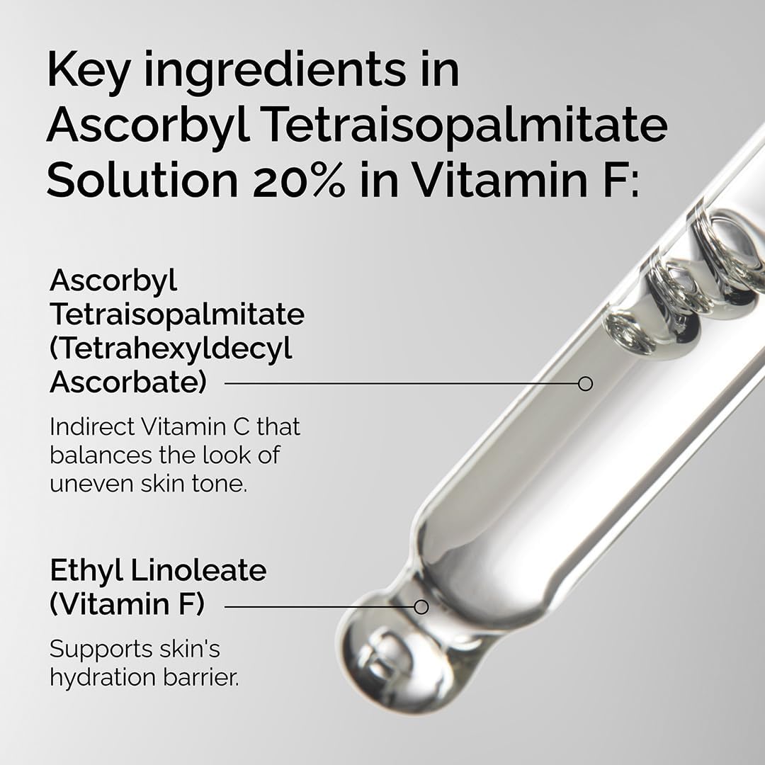 The Ordinary Ascorbyl Tetraisopalmitate Solution 20% In Vitamin F 30ml