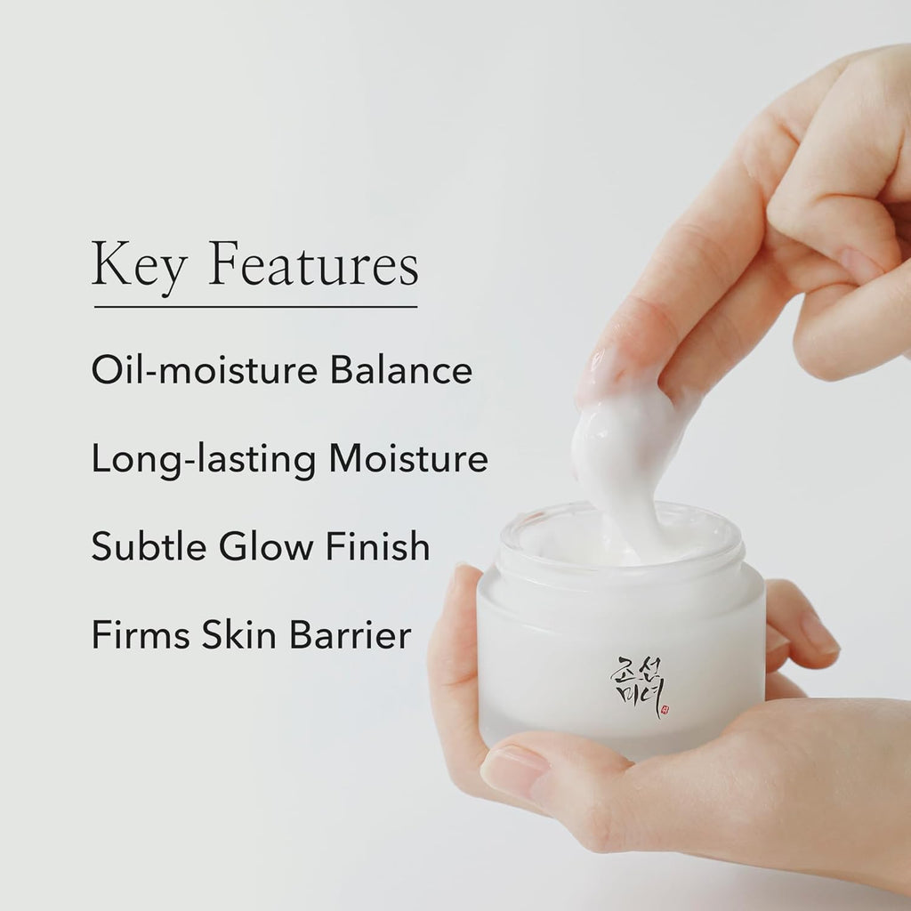 Beauty of Joseon Dynasty Cream Korean Face Moisturizer Rice Ginseng for Dry Acne Sensitive Skin Daily Hydration Korean Skincare for Men and Women 50ml