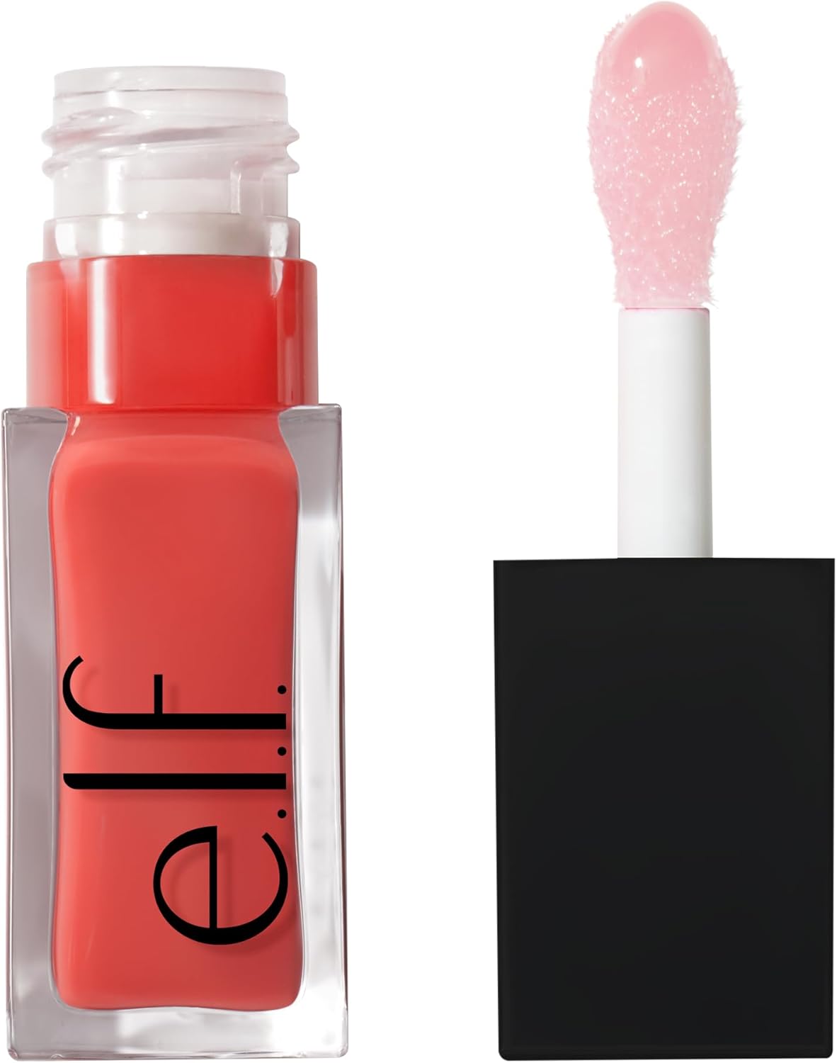 e.l.f. Glow Reviver Lip Oil, Nourishing Tinted Lip Oil For A High-shine Finish, Infused With Jojoba Oil, Vegan & Cruelty-free, Rose Envy