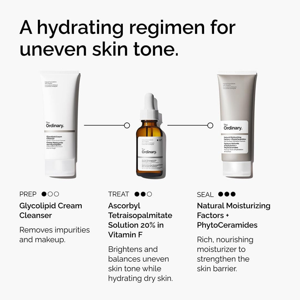 The Ordinary Ascorbyl Tetraisopalmitate Solution 20% In Vitamin F 30ml