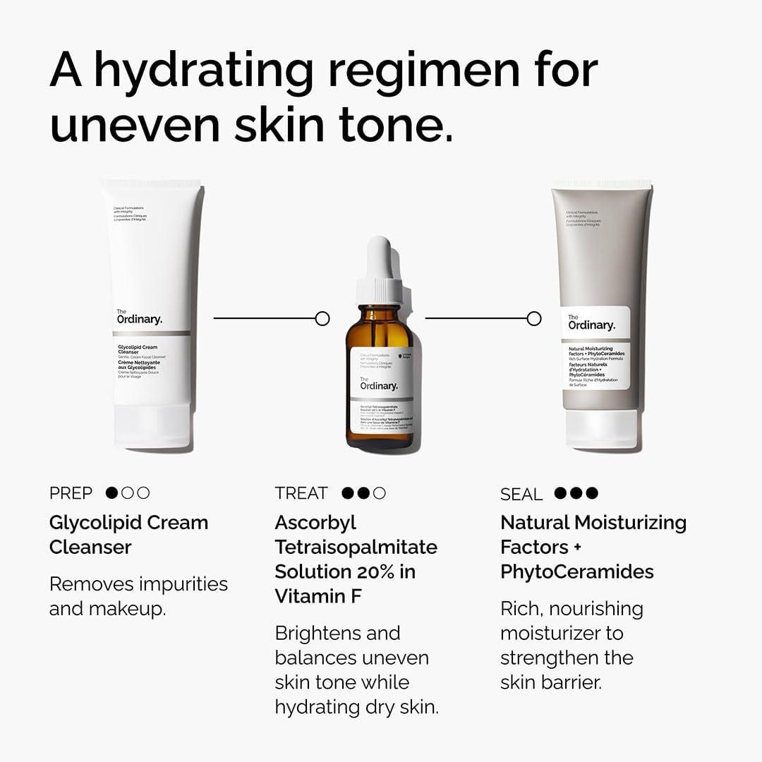 The Ordinary Ascorbyl Tetraisopalmitate Solution 20% In Vitamin F 30ml
