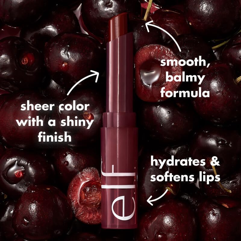 e.l.f. Sheer Slick Lipstick, Black Cherry