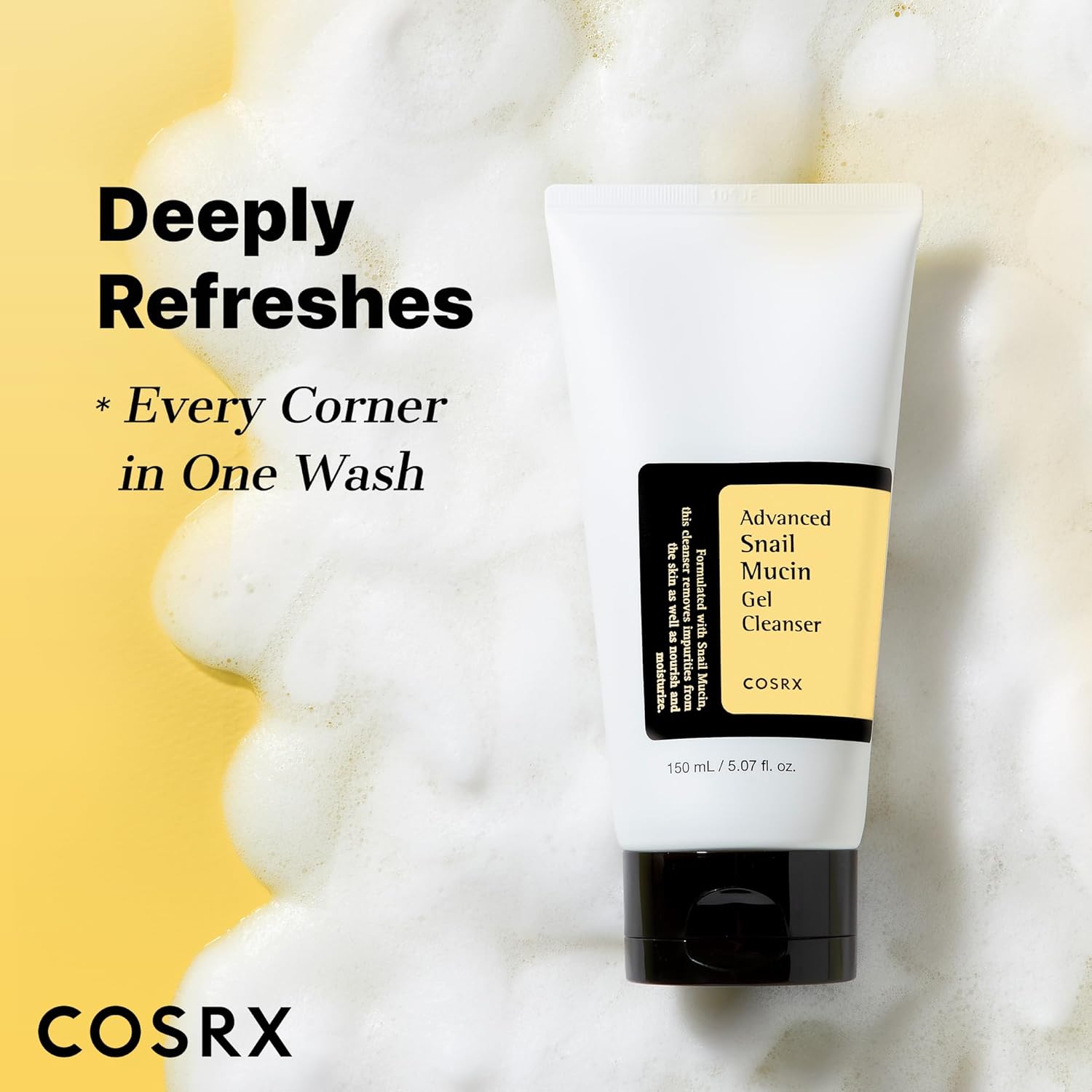 Cosrx Advanced Snail Mucin Gel Cleanser 150 Ml