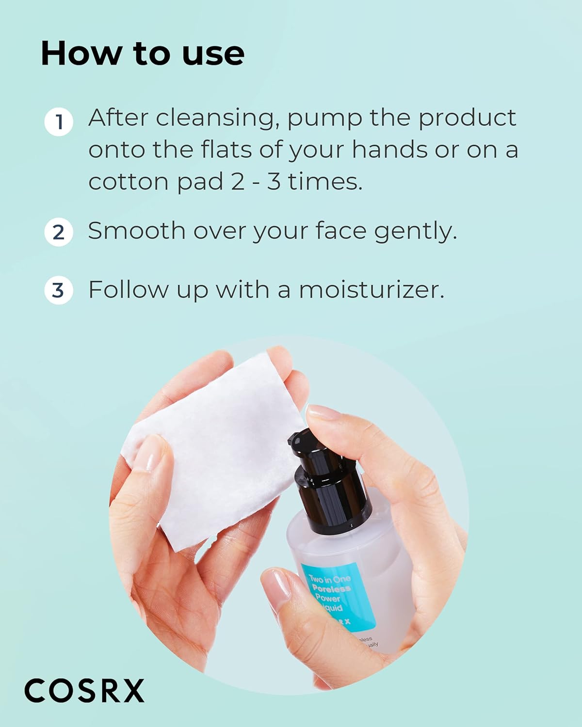 Cosrx Two In One Poreless Power Liquid With Bha 3.38Fl.Oz | Facial Moisturiser To Tighten Pores And Exfoliate Skin For Smooth And Clear Skin | For All Skin Types | No Animal Testing
