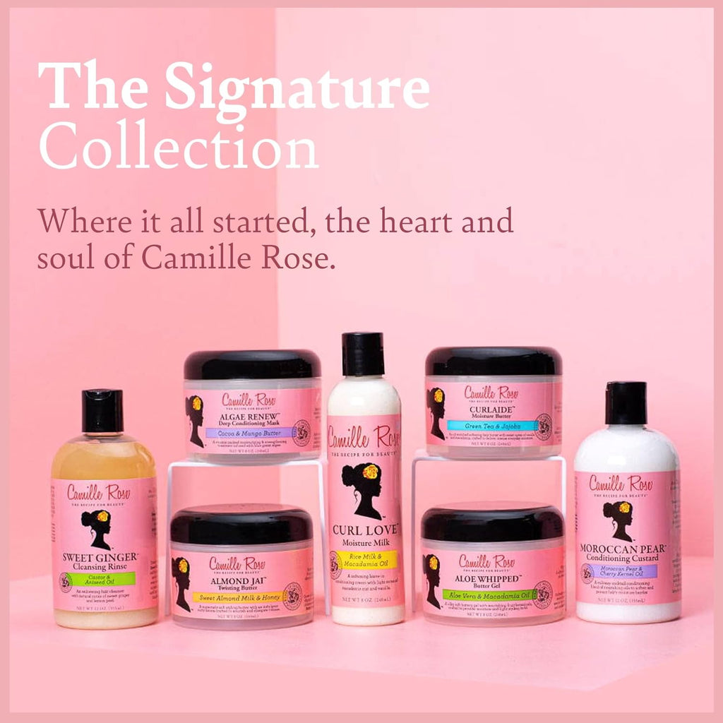 Camille Rose Curl Love Moisture Milk Leave-In Conditioner, Vanilla, 8 Fl Oz
