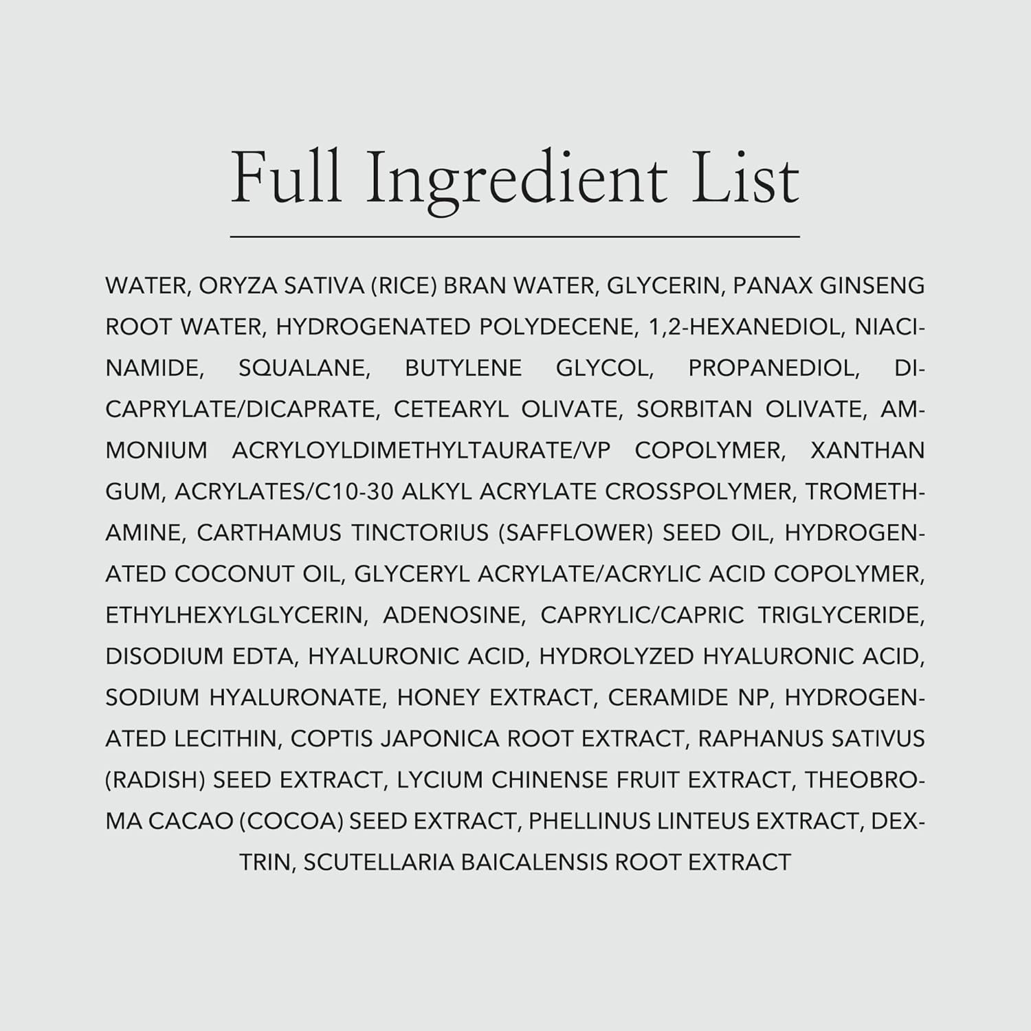 Beauty of Joseon Dynasty Cream Korean Face Moisturizer Rice Ginseng for Dry Acne Sensitive Skin Daily Hydration Korean Skincare for Men and Women 50ml