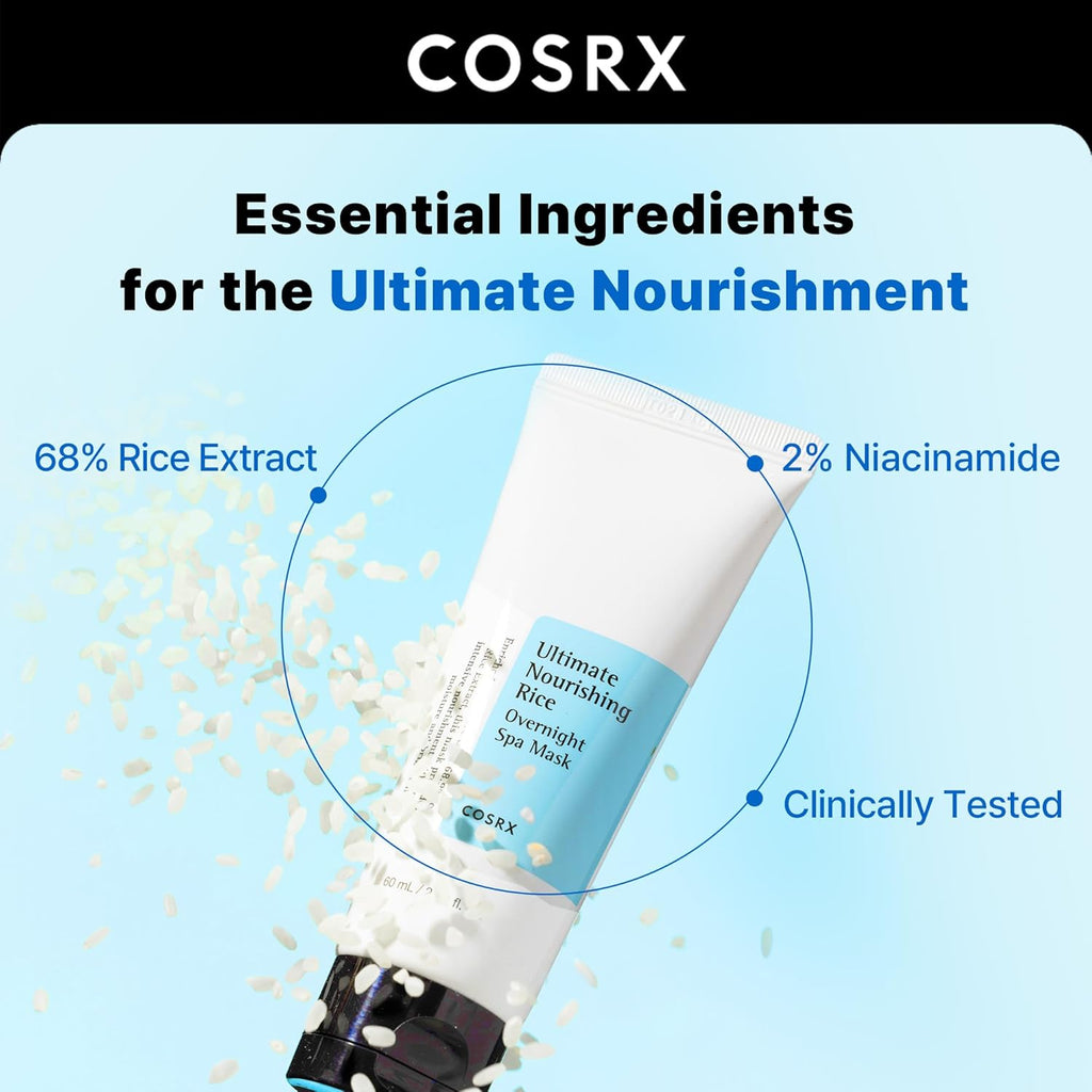 COSRX Ultimate Nourishing Rice Spa Overnight Mask - 60 ml