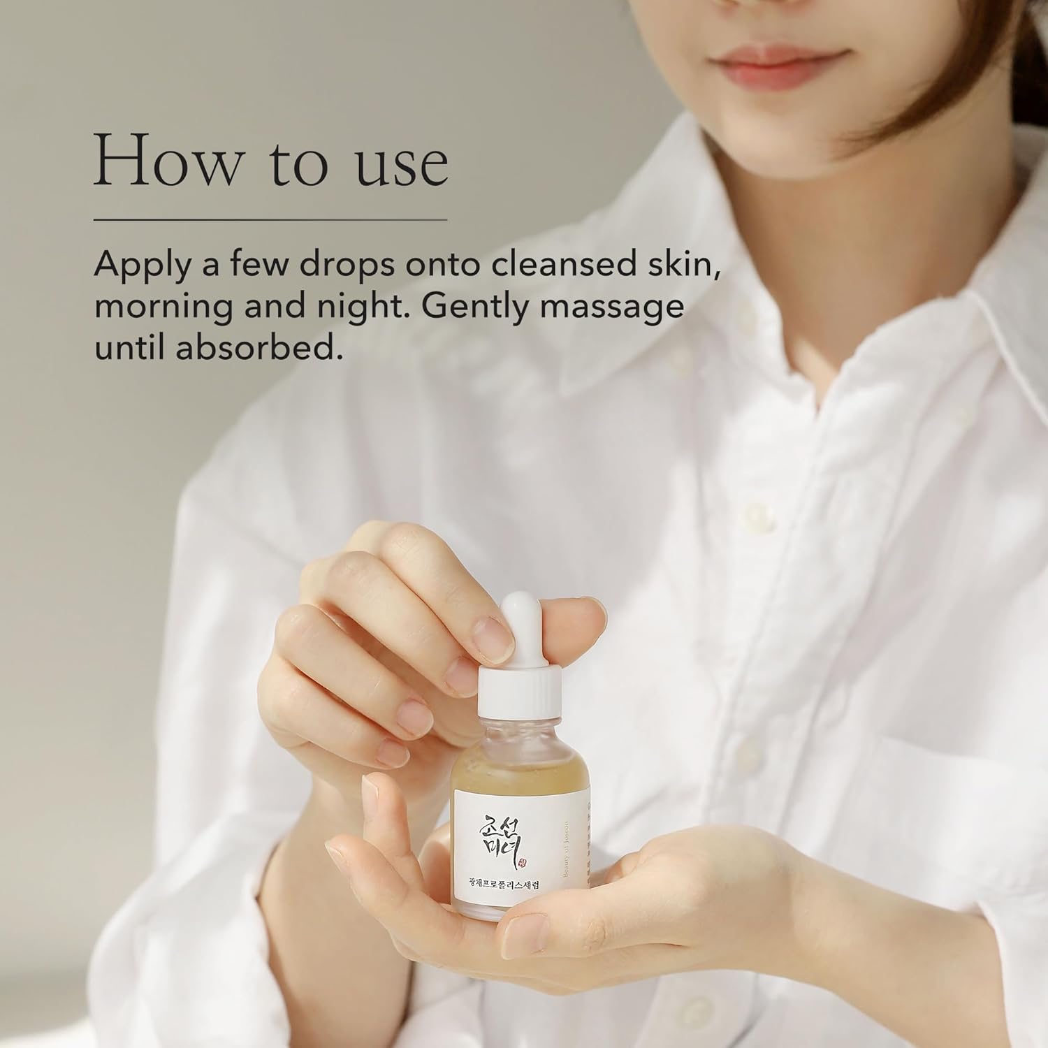 Beauty of Joseon Glow Serum Propolis and Niacinamide for Radiant Skin Uneven Tone for All Skin Type Moisturizing Hydrating Korean Skincare for Men and Women 30ml, 1 fl.oz