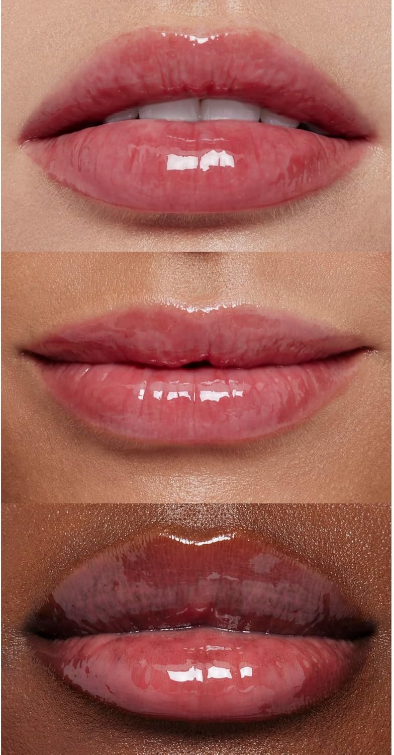 e.l.f. Glow Reviver Lip Oil, Nourishing Tinted Lip Oil For A High-shine Finish, Infused With Jojoba Oil, Vegan & Cruelty-free, Rose Envy