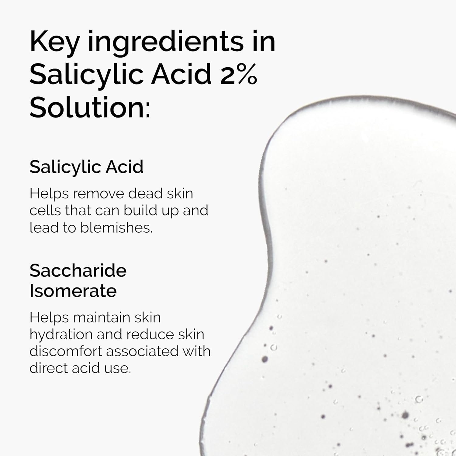 The Ordinary Salicylic Acid 2% Solution, Acne-Fighting Serum for Blemish-Prone Skin, 1 Fl Oz