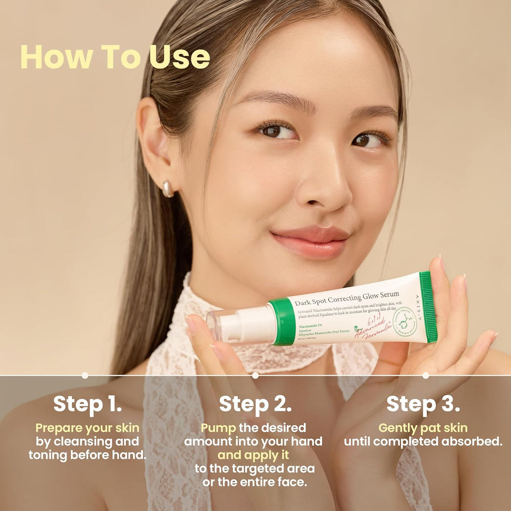 AXIS-Y Dark Spot Correcting Glow Serum 50ml / 1.69 fl. oz | Brightening Serum | Korean Skincare, Dark Spot Treatment, Hyperpigmentation Treatment