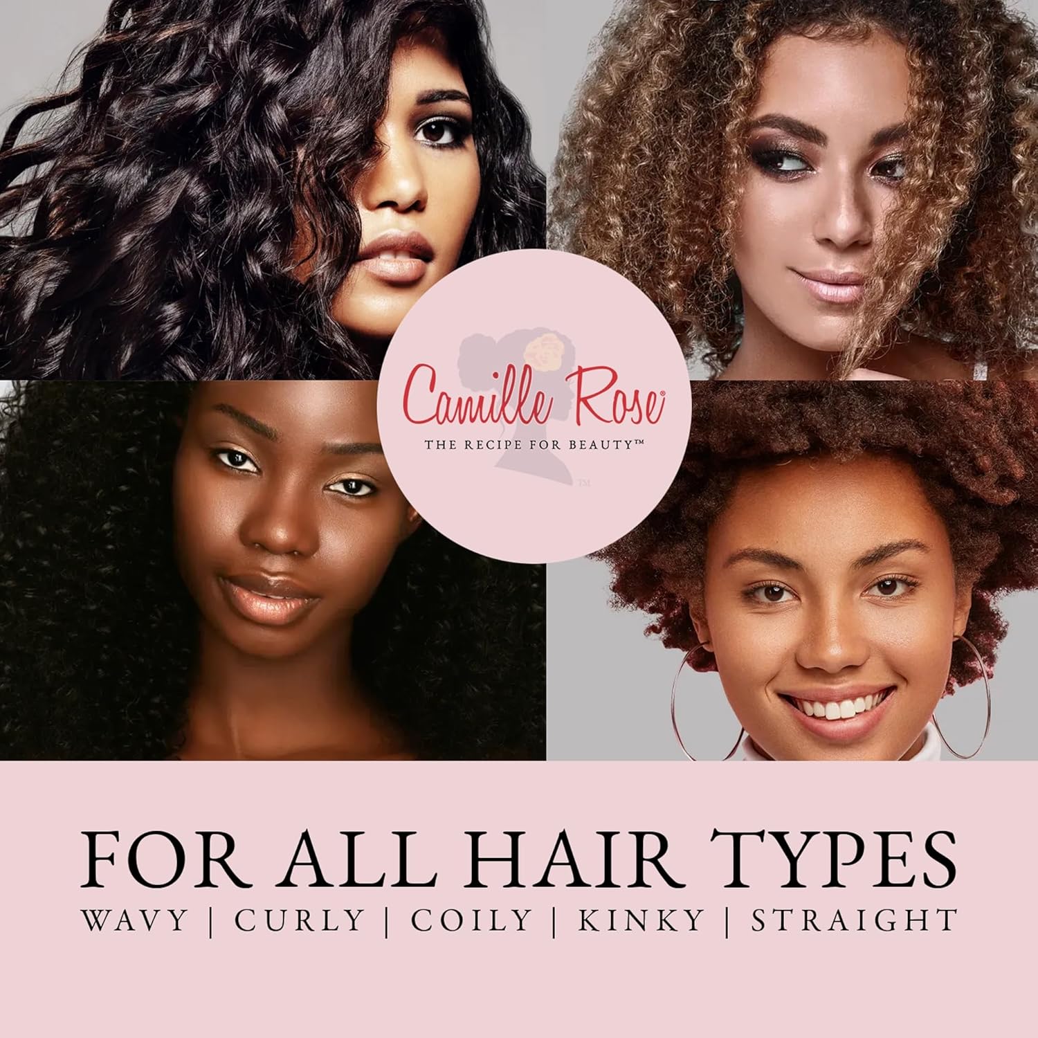 Camille Rose Curl Love Moisture Milk Leave-In Conditioner, Vanilla, 8 Fl Oz