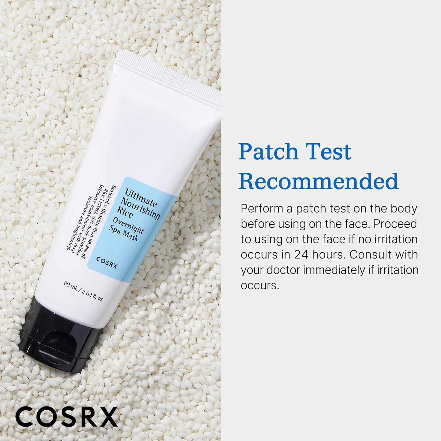 COSRX Ultimate Nourishing Rice Spa Overnight Mask - 60 ml