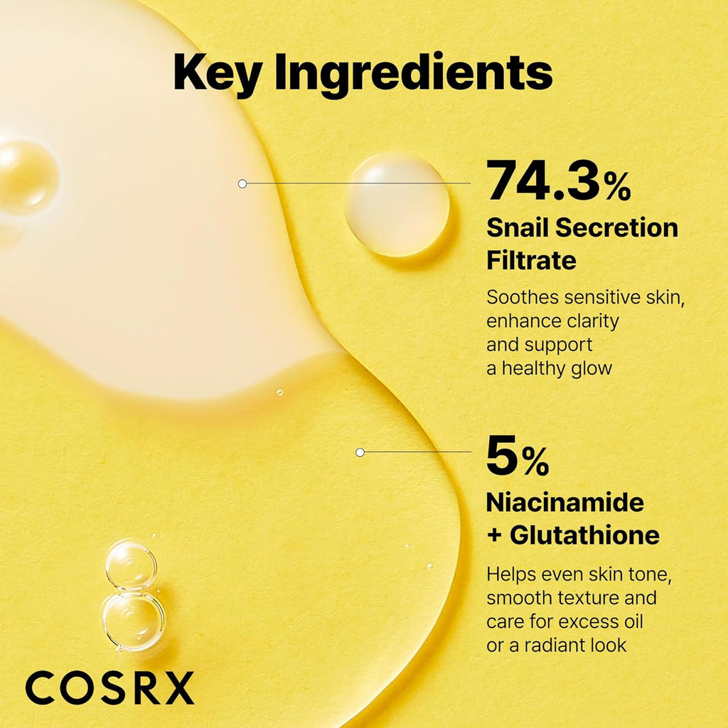 Cosrx Advanced Snail Radiance Dual Essence 80 ml