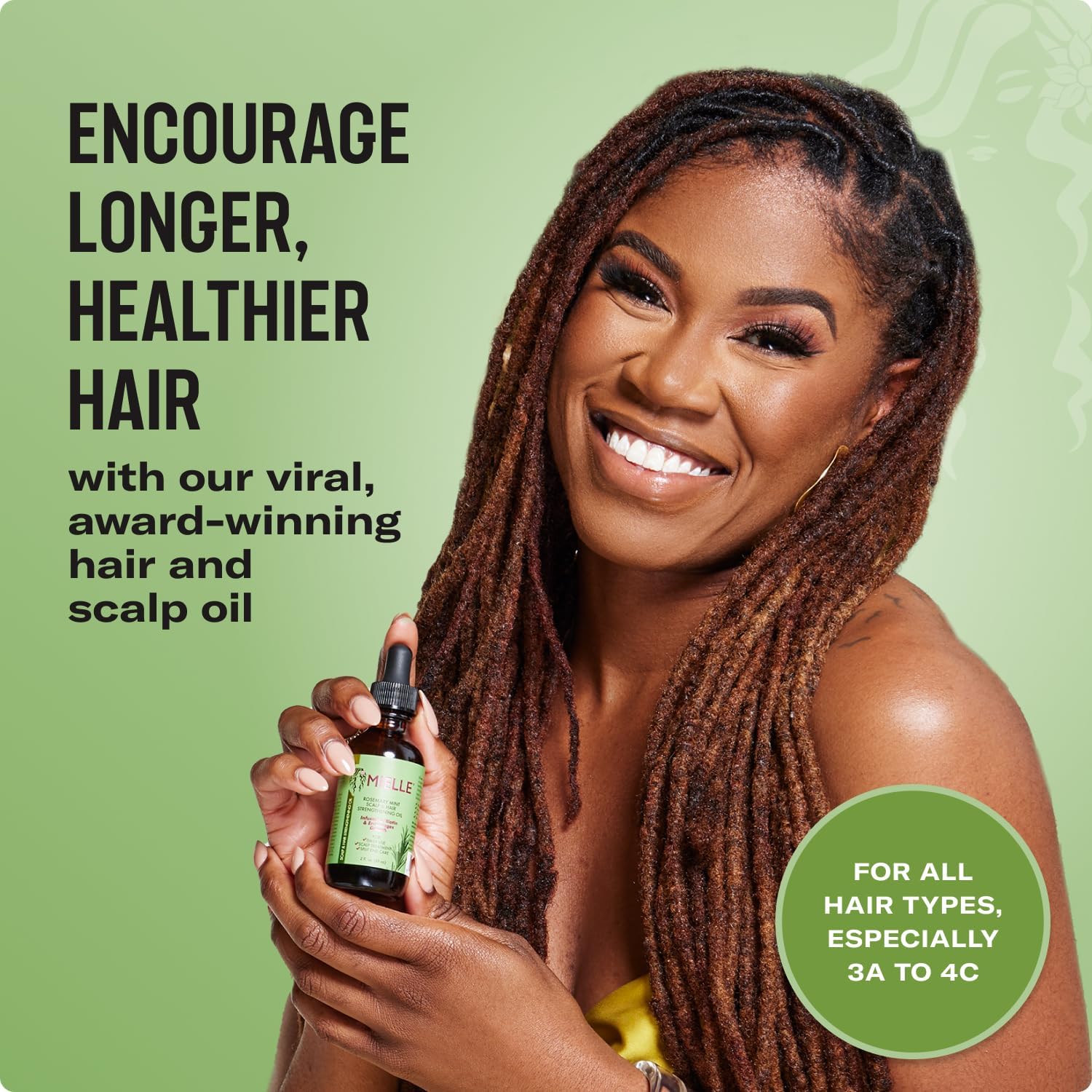Mielle Organics MIELLE - ROSEMARY MINT, SCALP & HAIR OIL